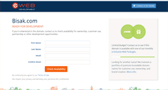 Desktop Screenshot of bisak.com